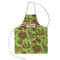 Green & Brown Toile Kid's Aprons - Small Approval