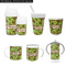 Green & Brown Toile Kid's Drinkware - Customized & Personalized