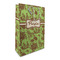 Green & Brown Toile Large Gift Bag - Front/Main