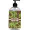 Green & Brown Toile Plastic Soap / Lotion Dispenser (Personalized)