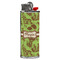 Green & Brown Toile Case for BIC Lighters (Personalized)
