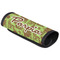 Green & Brown Toile Luggage Handle Cover (Personalized)