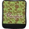 Green & Brown Toile Luggage Handle Wrap (Approval)