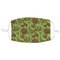 Green & Brown Toile Adult Cloth Face Mask - XLarge