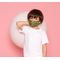 Green & Brown Toile Mask1 Child Lifestyle