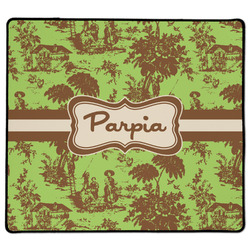 Green & Brown Toile XL Gaming Mouse Pad - 18" x 16" (Personalized)