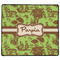 Green & Brown Toile XL Gaming Mouse Pad - 18" x 16" (Personalized)