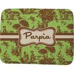 Green & Brown Toile Memory Foam Bath Mat - 48"x36" (Personalized)
