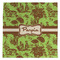 Green & Brown Toile Microfiber Dish Rag - APPROVAL