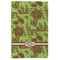 Green & Brown Toile Microfiber Dish Towel - APPROVAL