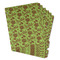 Green & Brown Toile Page Dividers - Set of 6 - Main/Front