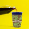 Green & Brown Toile Party Cup Sleeves - without bottom - Lifestyle