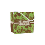 Green & Brown Toile Party Favor Gift Bags - Matte (Personalized)