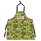 Green & Brown Toile Personalized Apron