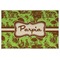 Green & Brown Toile Personalized Placemat
