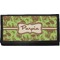 Green & Brown Toile Personalzied Checkbook Cover
