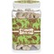 Green & Brown Toile Dog Treat Jar (Personalized)