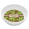 Green & Brown Toile Melamine Bowl - 8 oz (Personalized)