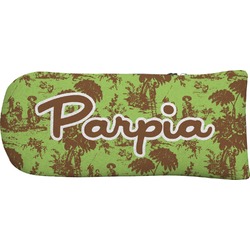 Green & Brown Toile Putter Cover (Personalized)