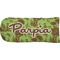 Green & Brown Toile Putter Cover (Front)