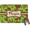 Green & Brown Toile Rectangular Fridge Magnet (Personalized)