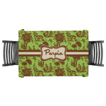 Green & Brown Toile Tablecloth - 58"x58" (Personalized)