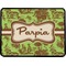 Green & Brown Toile Rectangular Trailer Hitch Cover (Personalized)