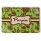 Green & Brown Toile Serving Tray (Personalized)