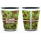 Green & Brown Toile Shot Glass - Two Tone - APPROVAL