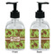Green & Brown Toile Glass Soap/Lotion Dispenser - Approval