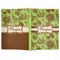 Green & Brown Toile Soft Cover Journal - Apvl