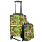 Green & Brown Toile Suitcase Set 4 - MAIN