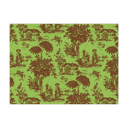 Green & Brown Toile Tissue Paper Sheets - Large - Heavyweight
