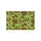 Green & Brown Toile Tissue Paper - Heavyweight - Small - Front