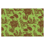 Green & Brown Toile Tissue Paper Sheets - X-Large - Heavyweight