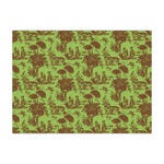 Green & Brown Toile Tissue Paper Sheets