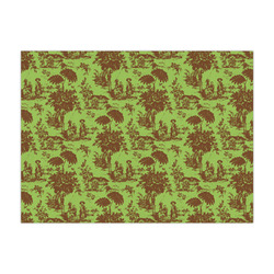 Green & Brown Toile Tissue Paper Sheets