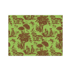 Green & Brown Toile Medium Tissue Papers Sheets - Lightweight