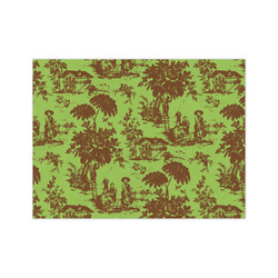 Green & Brown Toile Tissue Paper Sheets - Medium - Lightweight