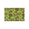 Green & Brown Toile Tissue Paper - Lightweight - Small - Front