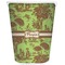 Green & Brown Toile Waste Basket (Personalized)