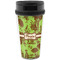 Green & Brown Toile Travel Mug (Personalized)