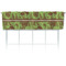 Green & Brown Toile Valance