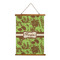 Green & Brown Toile Wall Hanging Tapestry (Personalized)