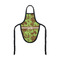 Green & Brown Toile Bottle Apron (Personalized)