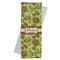 Green & Brown Toile Yoga Mat Towel with Yoga Mat