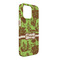 Green & Brown Toile iPhone 13 Pro Max Case -  Angle