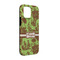 Green & Brown Toile iPhone Case - Rubber Lined - iPhone 13 (Personalized)