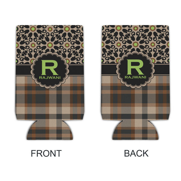 Moroccan Mosaic & Plaid 16oz Can Sleeve - APPROVAL