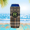 Moroccan Mosaic & Plaid 16oz Can Sleeve - LIFESTYLE